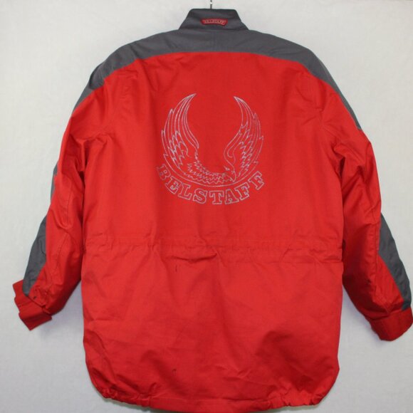 Vintage Rare Belstaff Waterproof Motorcycle Biker Jacket Mens Medium